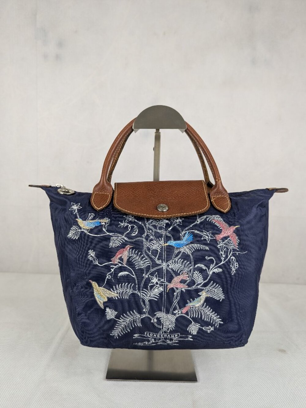 Longchamp Le Pliage Nylon Tote Bag Blue | Timeless Designer Bag | Ships Fast